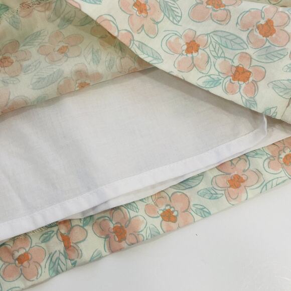 NWT Gabby Size 7 Peach Flower Dress - Picture 4 of 6